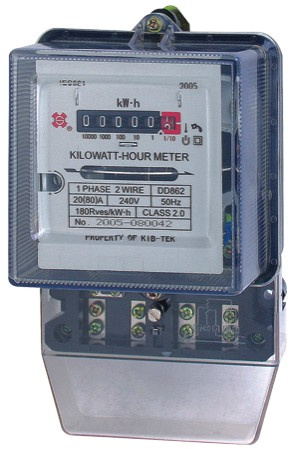 Single-Phase Watt-Hour Energy Meter with Class 2 Accuracy