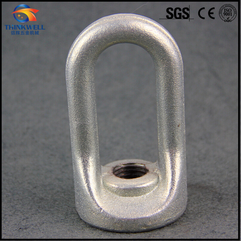 Hot DIP Galvanized Forged Steel Pole Line Bolt Eyelets