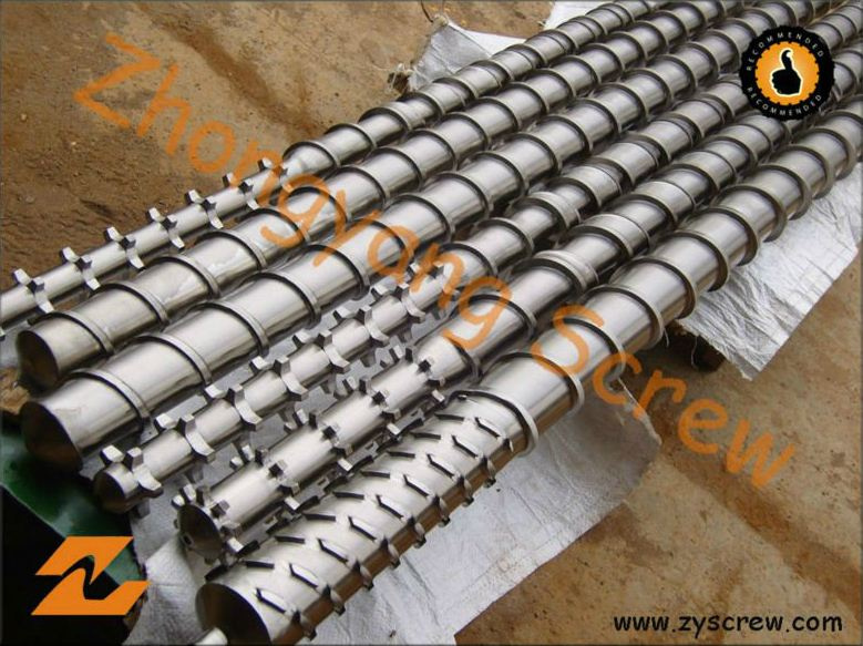 Extrusion Screw Barrel Extruder Screw Barrel Plastic Machinery Components