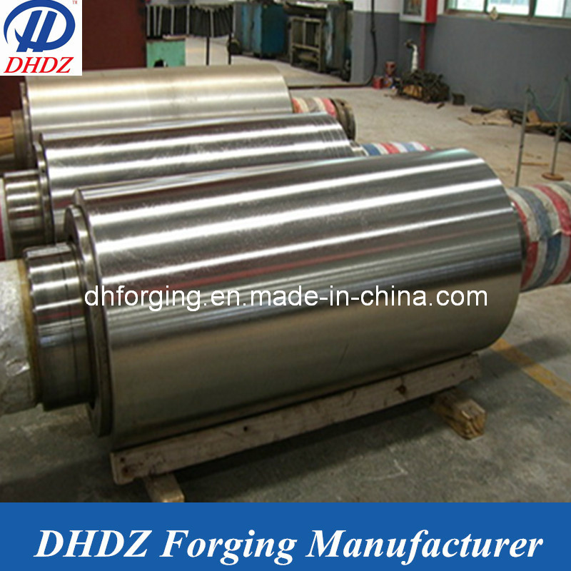 Roller Forging in 25cr2ni4MOV Forged Shaft