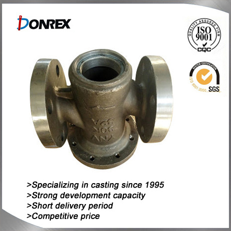 Soluble Glass Precision Casting Flange with CNC Machining