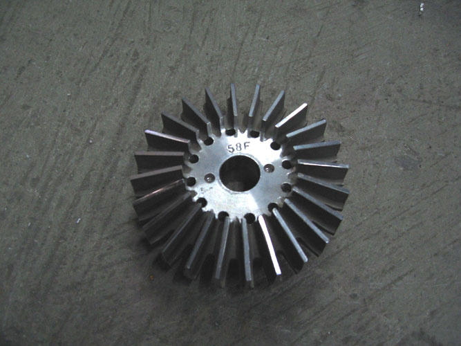 AISI 317/317L/347/347H/321/321H Impeller (pump impellers, compressor impellers, blower impellers, turbine impeller, Closed Impeller)