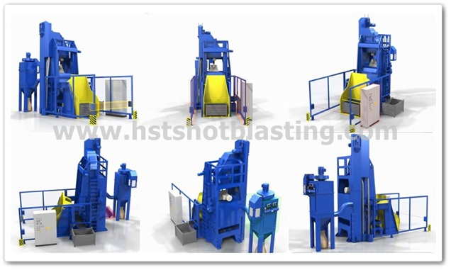 Lower Price Tumble Belt Type Shot Peening Machine