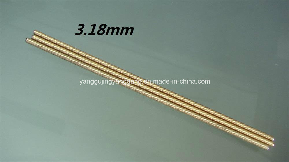 Jyg 70# High Carbon Steel Flexible Inner Shaft 3.18mm-Copper