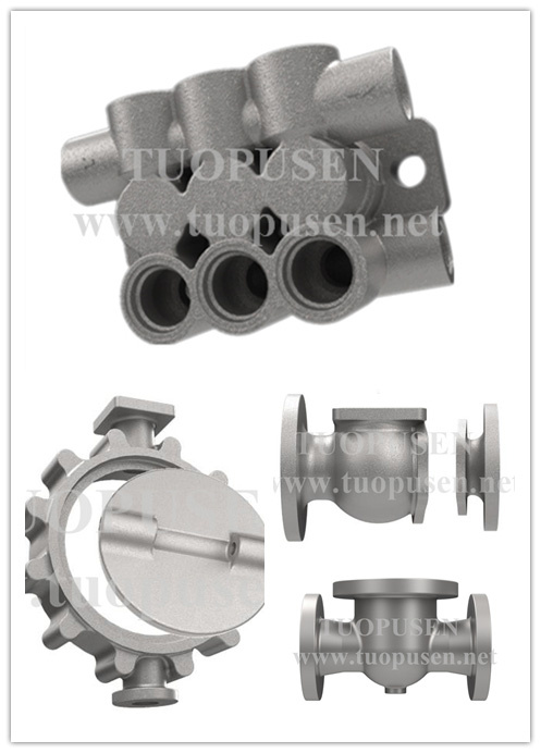 Valve Body & Disc & Cover Titanium Investment Casting