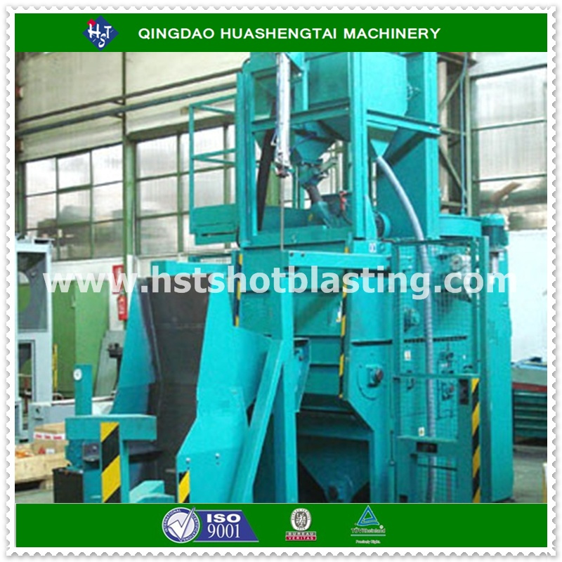 Belt Crawler Type Casting Deflashing Shot Blasting Machine