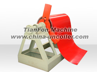 TF-5t Manual Single Arm Uncoiler