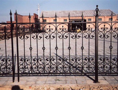 Wrought Iron Rail -5