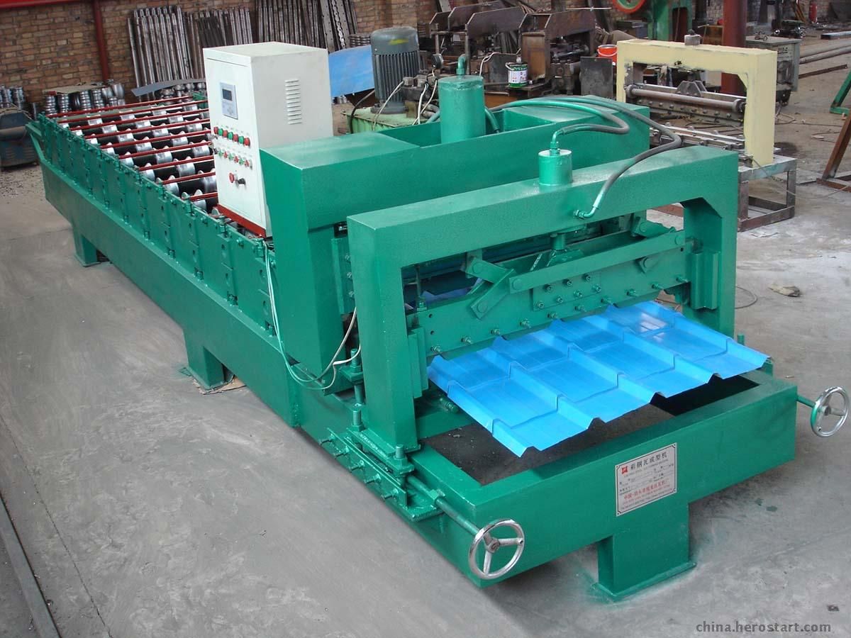 Sb840 Glazed Tile Roll Forming Machine