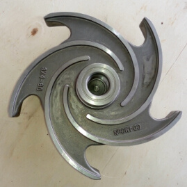 Investment Casting Water Pump Impeller 3*4-8g