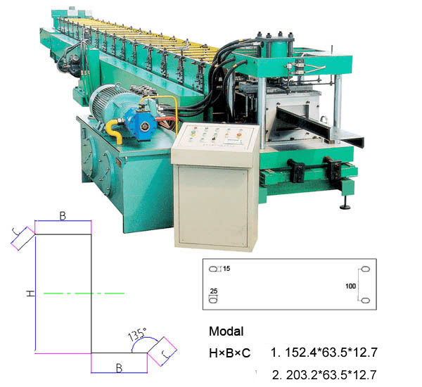 Z Purlin Roll Forming Machine