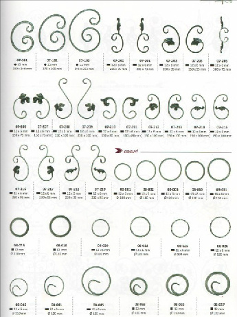 Wrought Iron/ Steel Scrolls