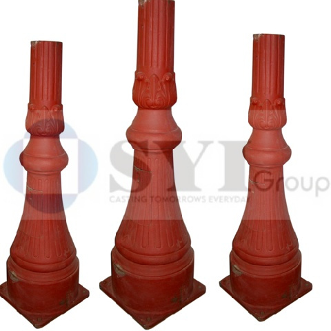 Wholesale Night Ductile Iron Garden Street Lighting Pole Base
