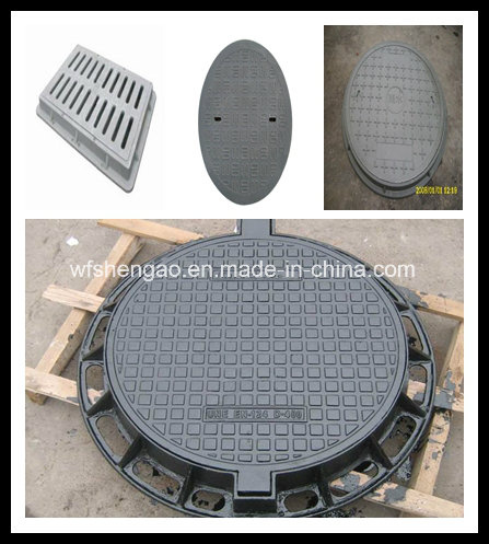 Cast Iron Manhole Cover with Frames Cover