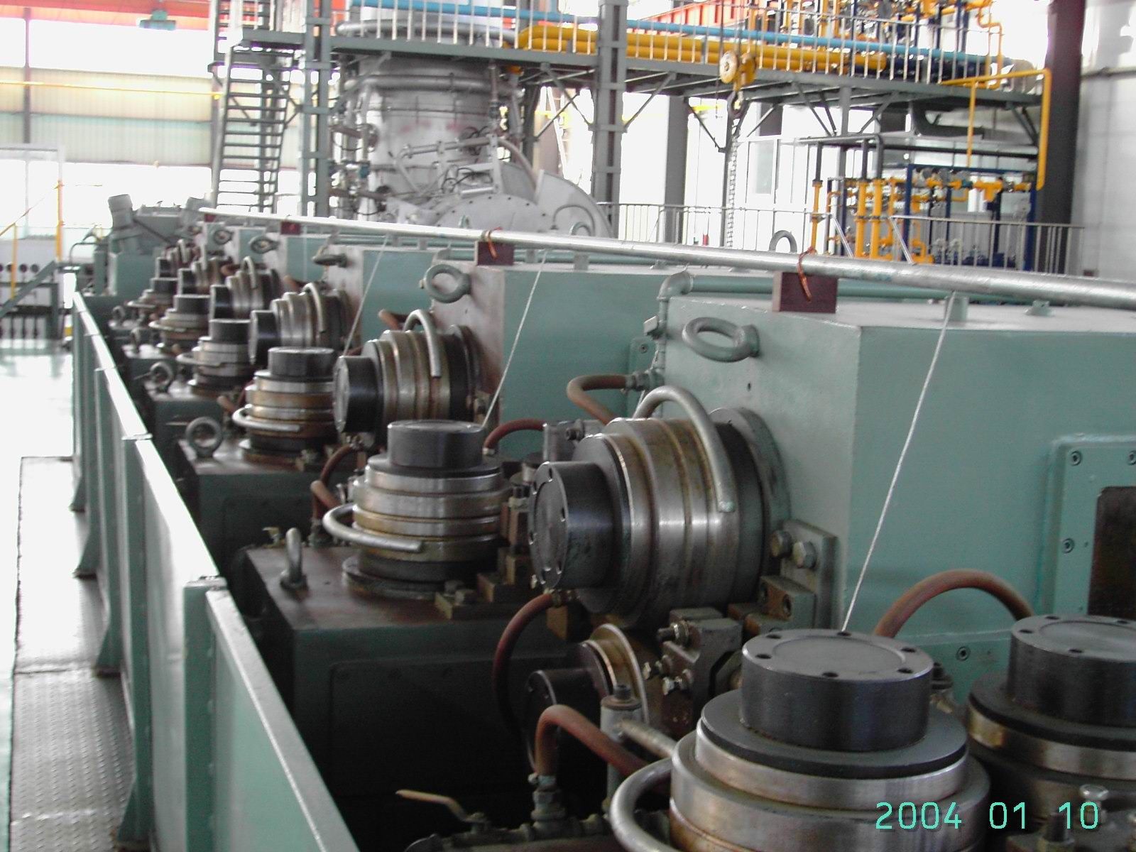 Two-Roller Copper Rod Continuous Casting and Rolling Line TYPE UL+Z-1900+310/2+250/8