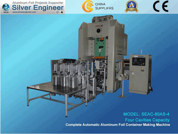 Aluminum Foil Container Production Line (SEAC-80AS-4)