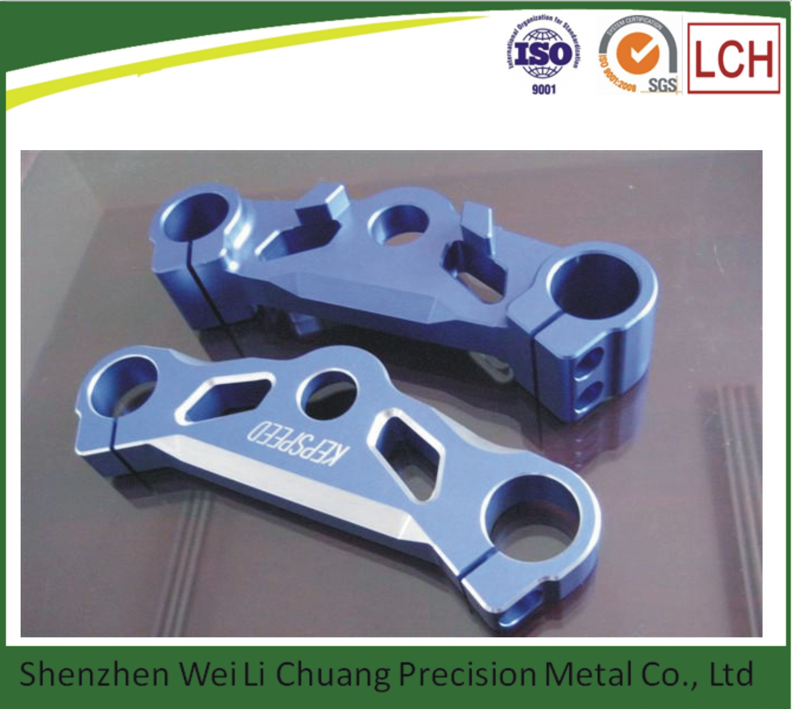 Precision Aluminum Parts Die Casting Mold Color Anodized