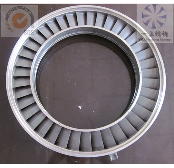 Nickel Based Alloy Turbo Nozzle Ring for Train Parts