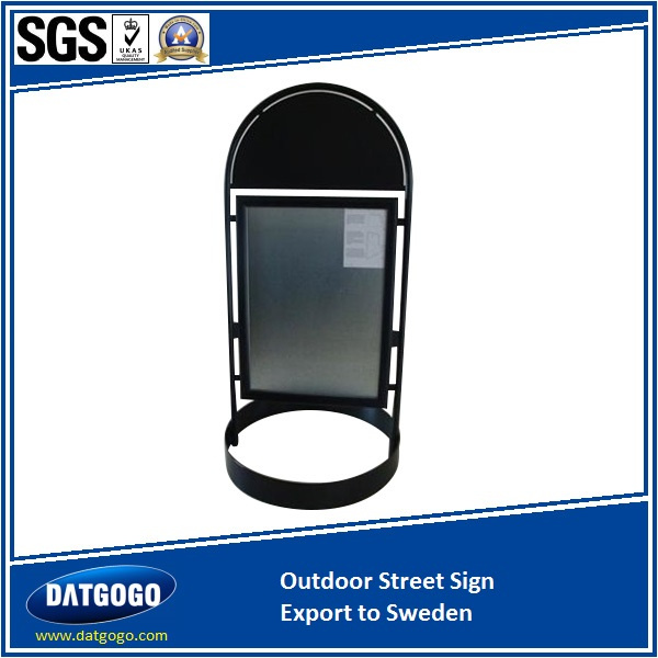 Outdoor Street Sign Exported to Sweden
