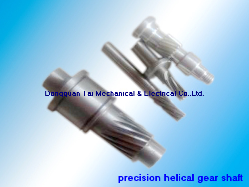 Helical Gear Shaft, Bevel Gear Shaft