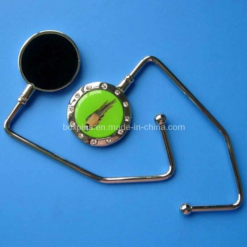 Green Fresh Round Metal Bag Hanger