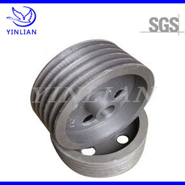 Sand Casting Iron Belt Pulley for Mining Machine Spare Part