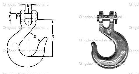 Forging H-331 Chain Hooks-Clevis Slip Hooks