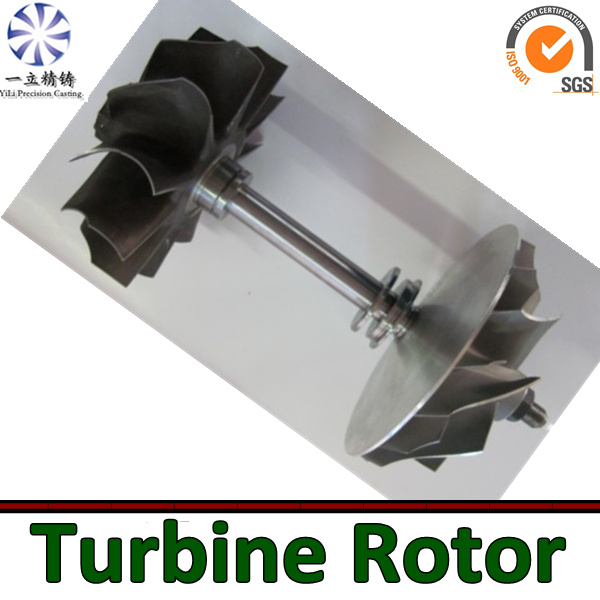 High Quality Turbine Rotor for Truck Turbocharger Engine Parts