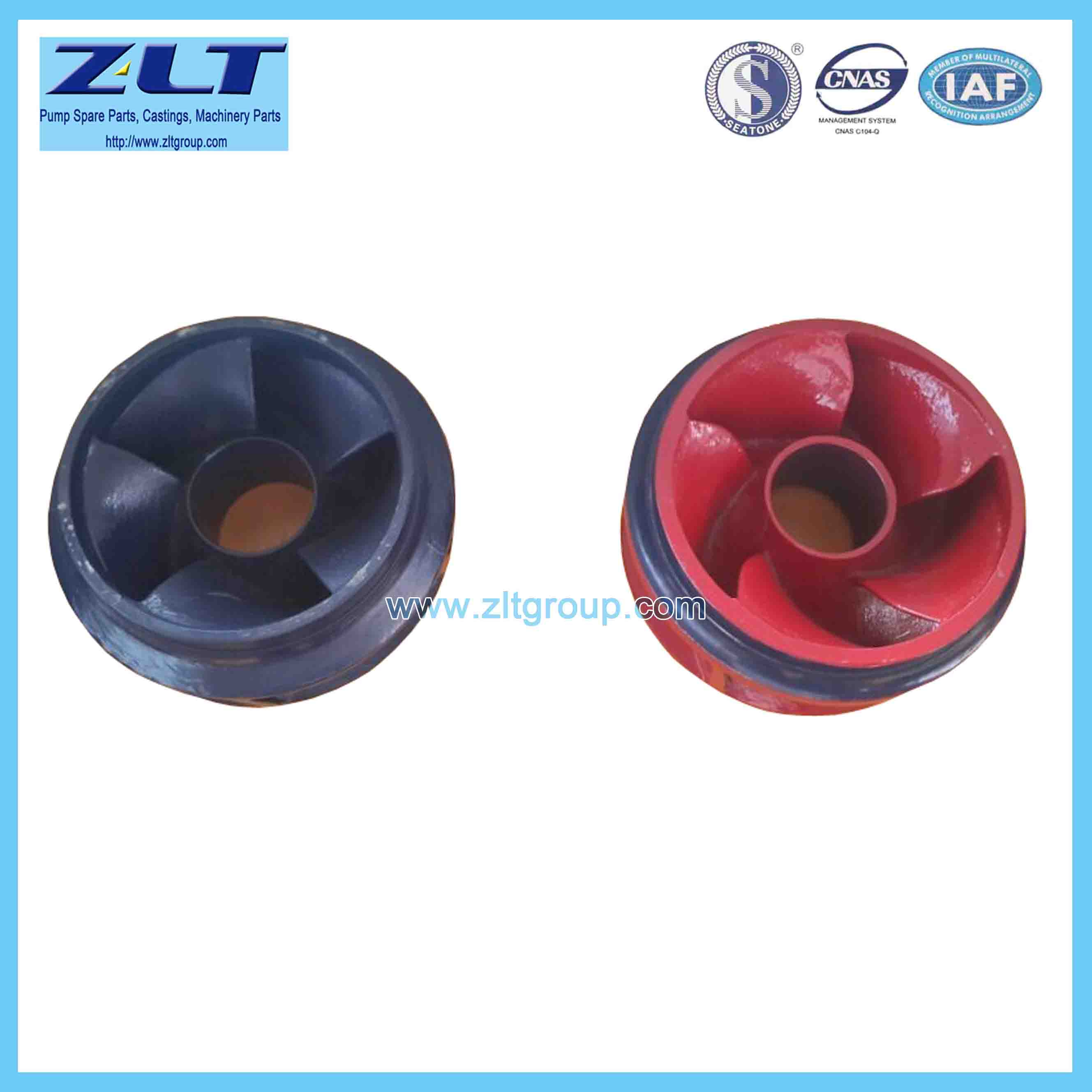 Painted Pump Casing Pump Spare Parts