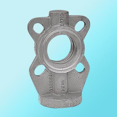 Clay Sand Casting Iron Connecting Base for Metallurgical Mining Equipment