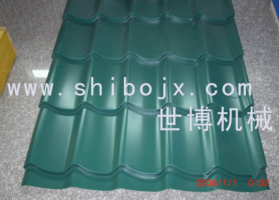 Automatic Corrugated Glazed Roll Forming Machine