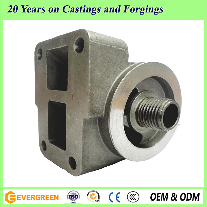 Gravity Aluminum Die Casting Part for Filter Base (OEM/ODM)