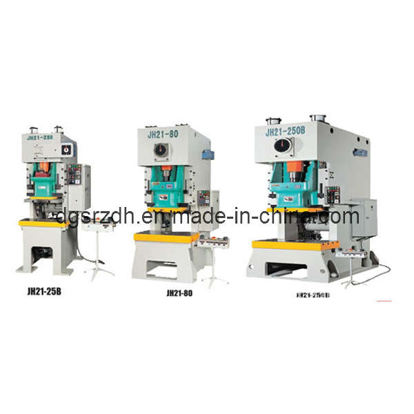 JH21 Series Open Back Press Machine (with Dry Clutch and Hydraulic Overload Protector)