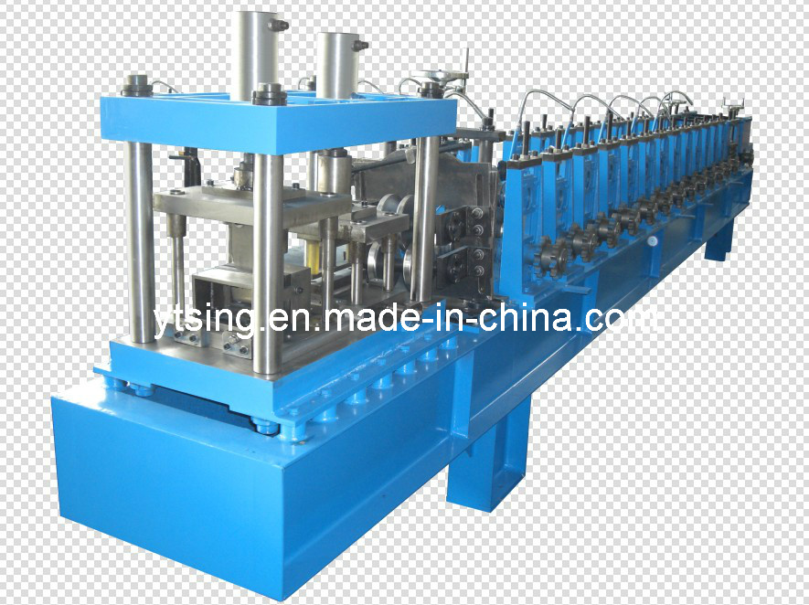 15-30m/Min Forming Speed C Purlin Roll Forming Machine with Single / Double Head Uncoiler (YD-0218)