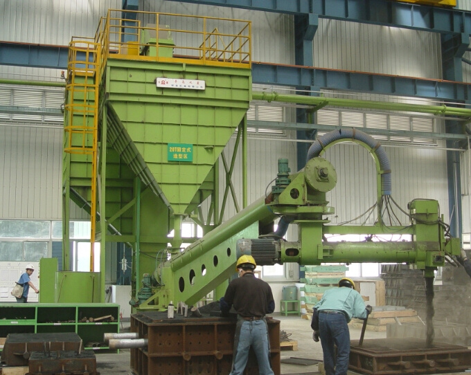 Continuous No Bake/Resin Sand Mixer for Steel Casting