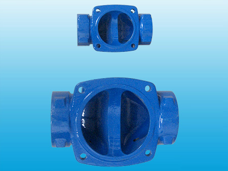 Spray Painting Iron Sand Casting Valve Body