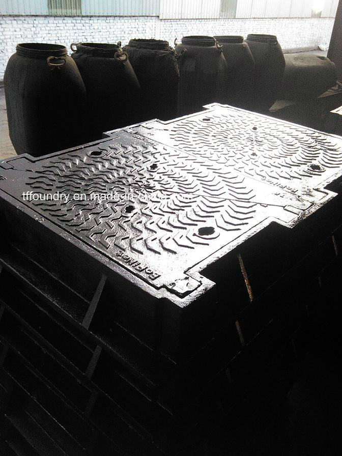 Ductile Cast Iron Lockable Heavy Duty Manhole Covers