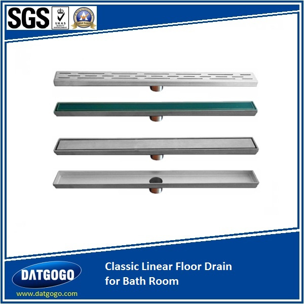 Classic Linear Floor Drain for Bath Room