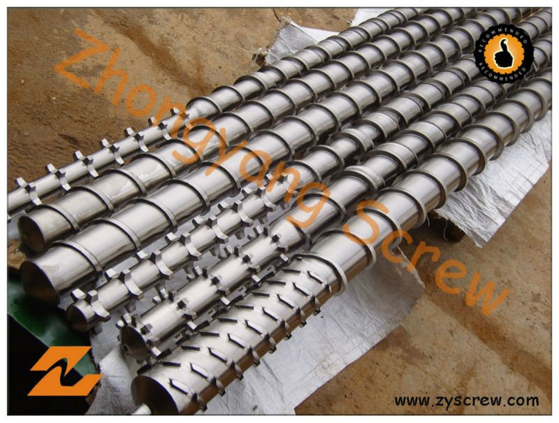 Sheet Film Pelleting Single Extruder Screw and Barrel