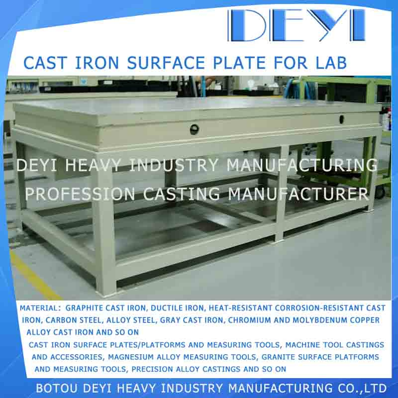 Laboratory Platform with Supports