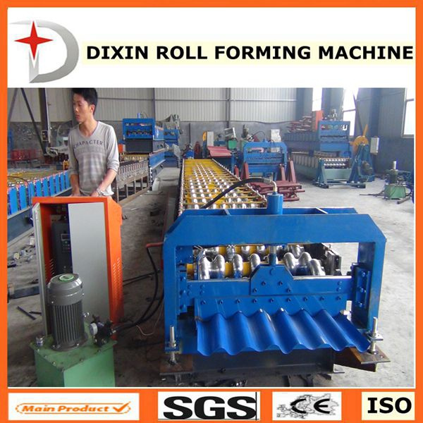 Aluminium Roofing Sheet Corrugating Iron Sheet Making Machine