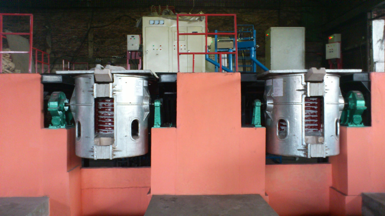 Electric Induction Smelting Furnace (GW-1-600/1JJ)