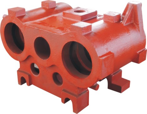 Ductile Iron Cast Parts for Plastic Injection Molding Machine (Injection Oil Cylinder)