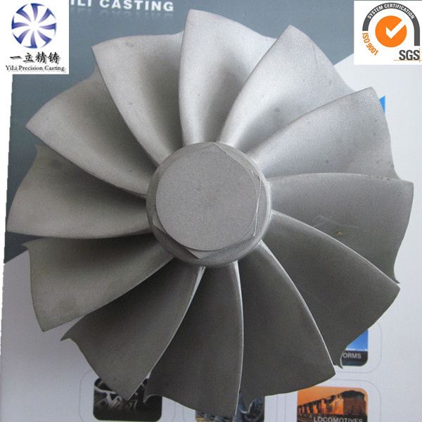 Lost Wax Investment Casting Turbo Turbine Wheel