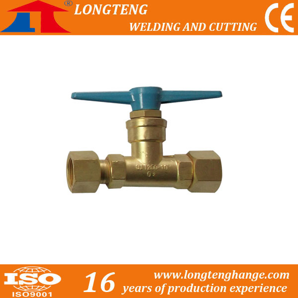 Brass Gas Distribution Pipeline Control Valve