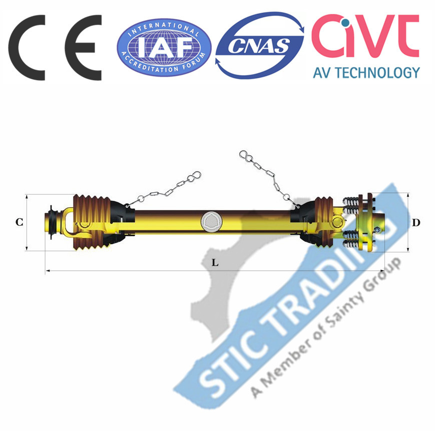 Ball Attachment Pto Shaft with Clutch