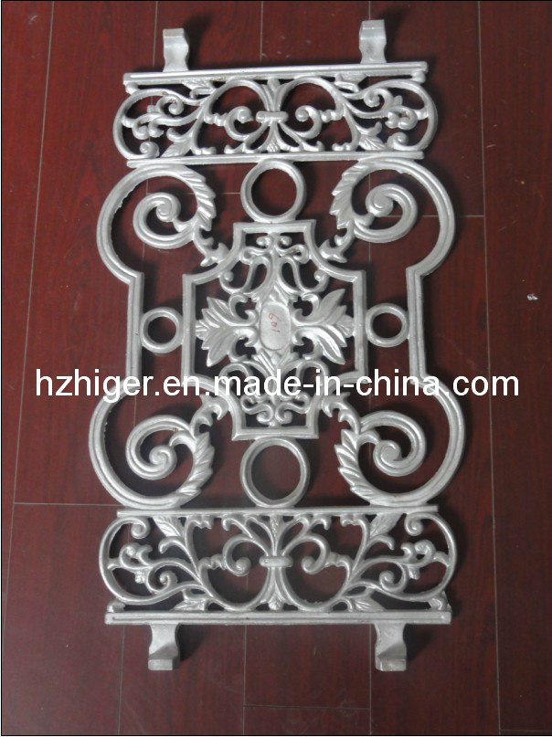 Various Aluminum Sand Casting Guardrail (HG606)