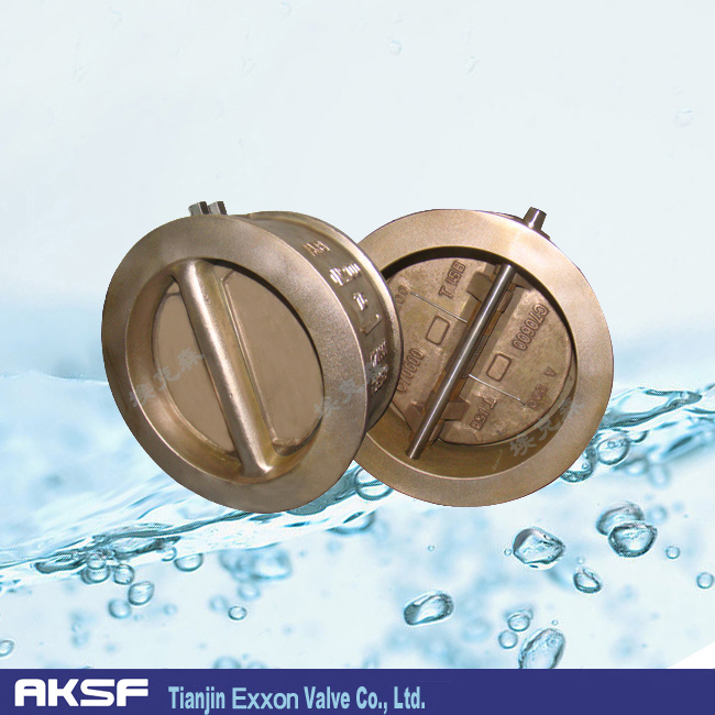 Aluminium/Bronze Dual Plate Wafer/Two Door Check Valve