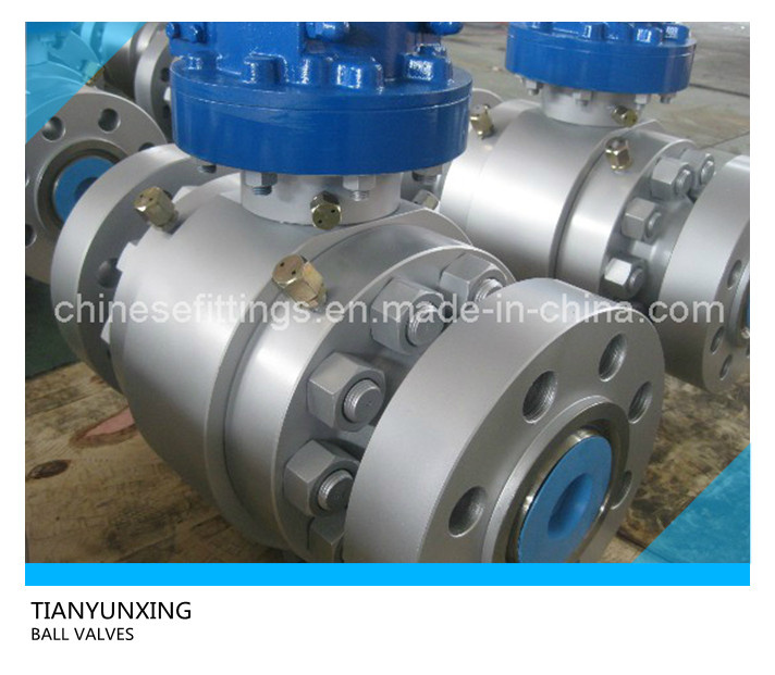 Flanged End API 6D Forging Carbon Steel Ball Valve