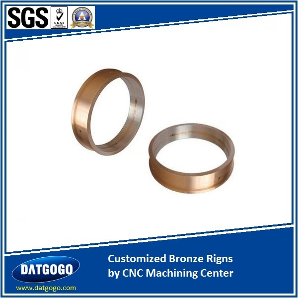 Customized Bronze Rings by CNC Machining Center